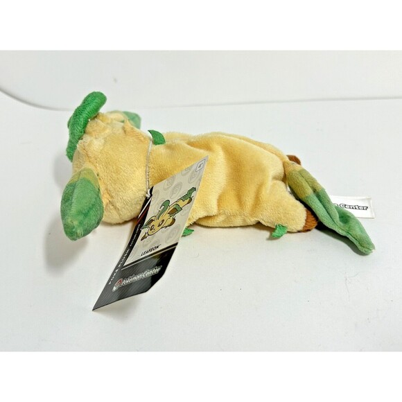 Leafeon Pokemon Center 2015 Kuttari Cutie Awake 6" Plush Toy Japan Rare w/ Tags - Picture 5 of 12